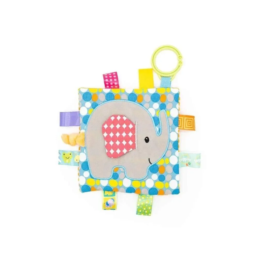 Taggies Crinkle Me Toy Elephant &‎ Infantino Spiral Fox Activity Baby Kids Toys